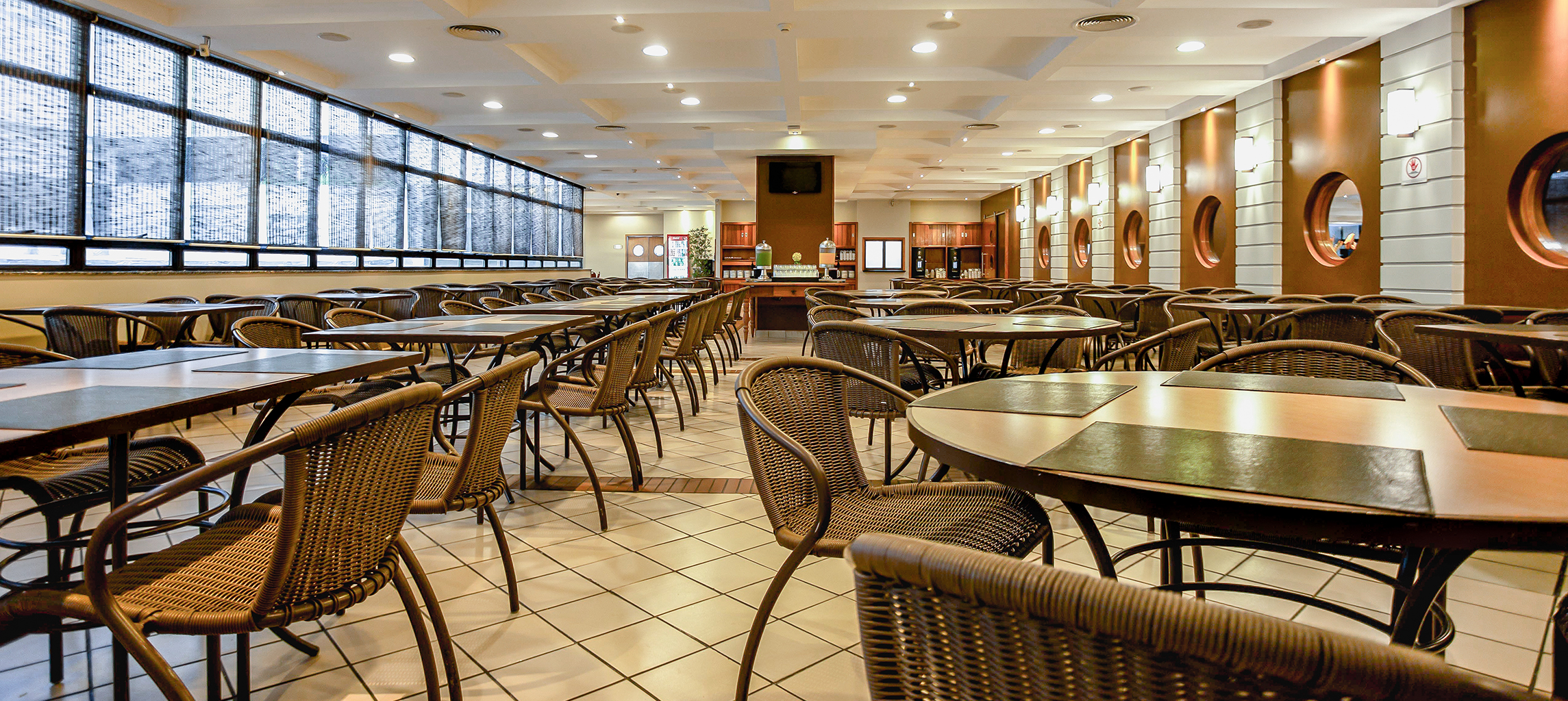 Restaurante do Bourbon Convention Hotel Santos