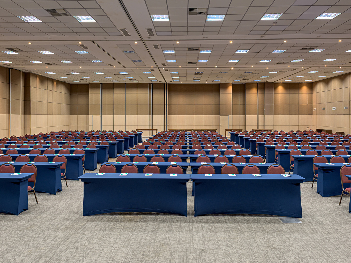 Sala Diamante do centro de convenções do Bourbon Convention Hotel Santos
